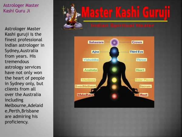 Astrologer Kashi - Best & Famous Indian Vedic Astrologer In Sydney, Melbourne, Perth, Adelaide, Brisbane