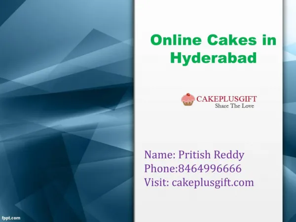 Online Cakes in Hyderabad | Birthday Cakes Delivery in Hyderabad