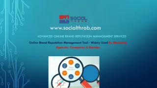 Online Reputation Management Services - slide 1