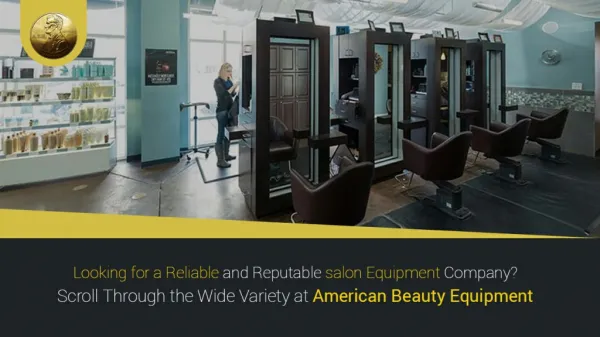 Looking for a reliable and reputable salon equipment company?