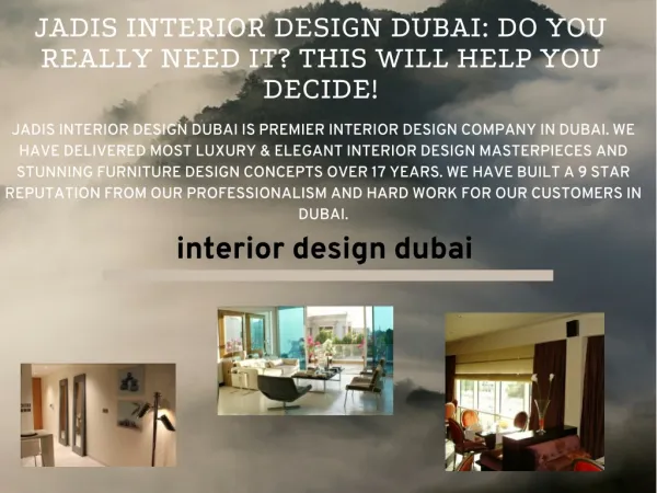 JADIS interior design dubai: Do You Really Need It? This Will Help You Decide!