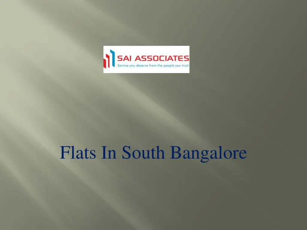 flats in south bangalore