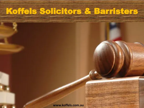 Koffels - Best Family Lawyer Sydney