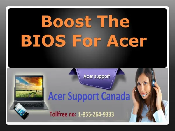 Boost The BIOS For Acer.