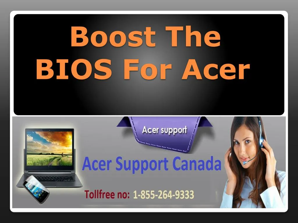 boost the bios for acer