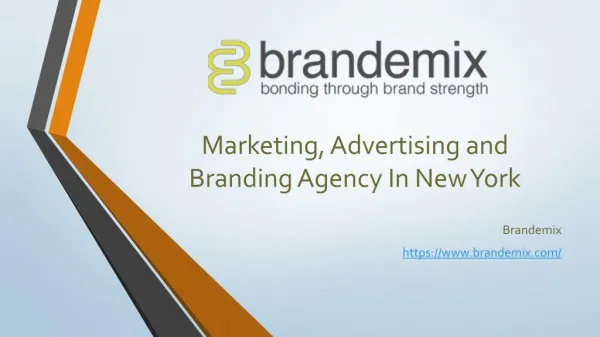 Brandemix - Branding Agencies in New York