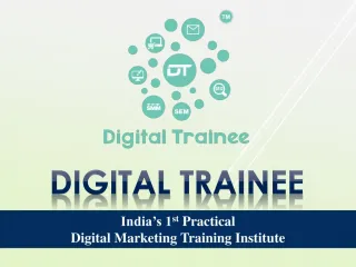nformation regarding Digital Marketing - slide 1