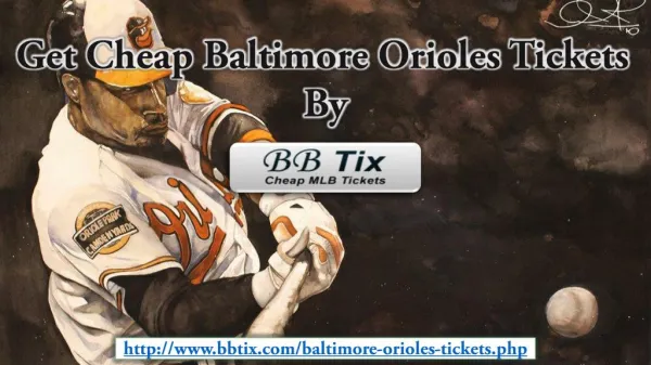 Baltimore Orioles Tickets