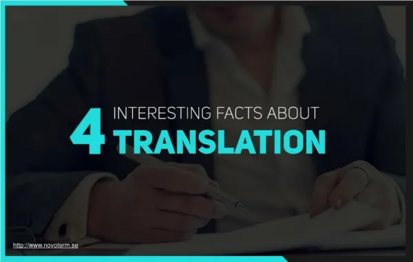 Facts you didn’t know about translation