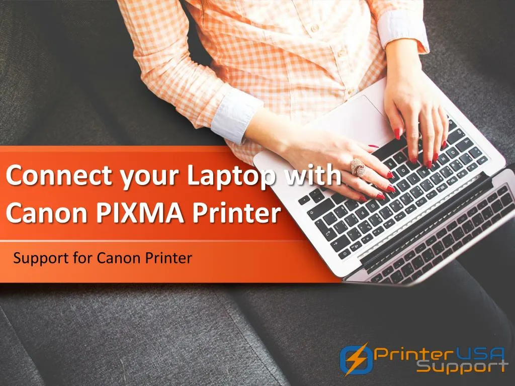 connect your laptop with canon pixma printer