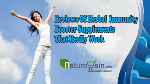 Reviews Of Herbal Immunity Booster Supplements That Really Work