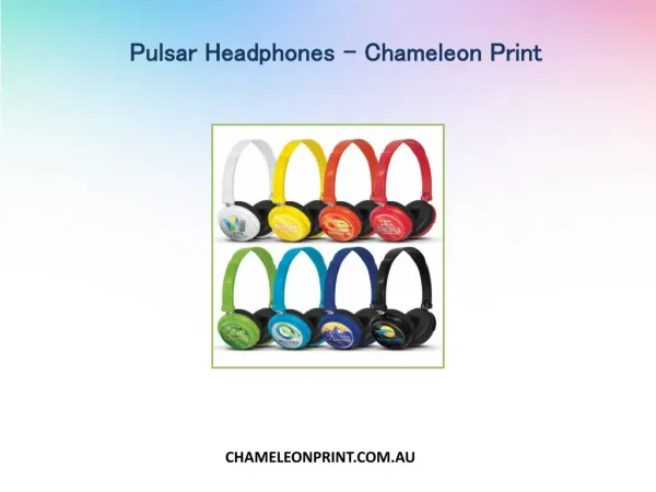 Pulsar Headphones - Chameleon Print