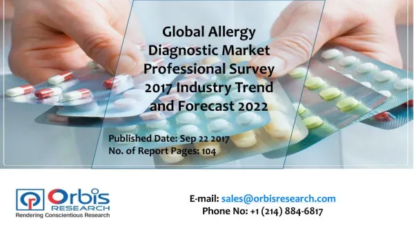 Global Allergy Diagnostic Market Report 2017
