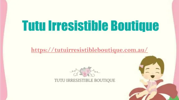 Decor for Girls at Tutu Irresistible Boutique