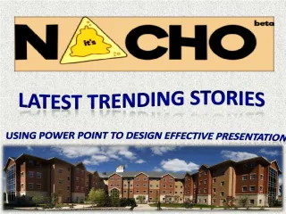 Latest Trending Stories - slide 1