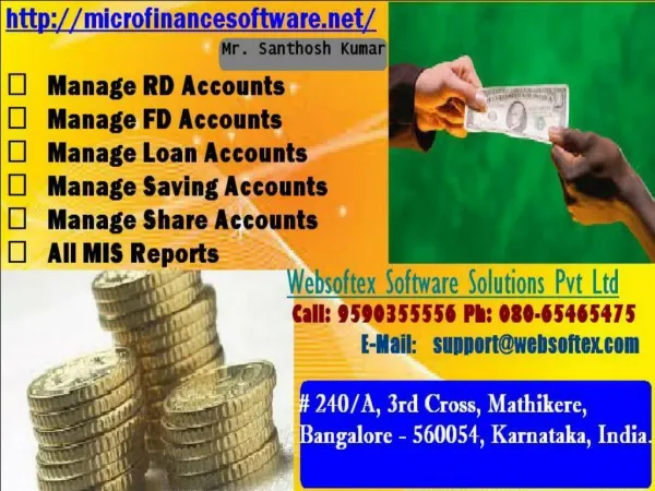 Microfinance, Loan Software, Billing, Accounting Software, Chitty Companies