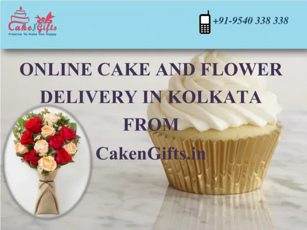 Order online cake delivery in Kolkata at very reasonable prices.
