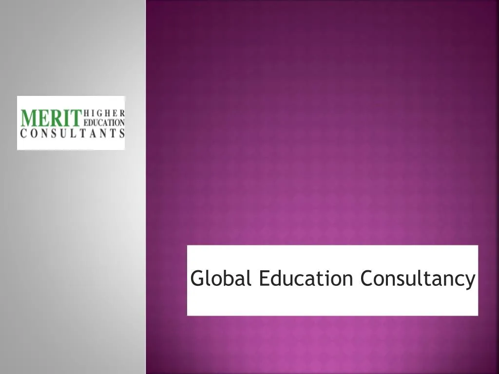 global education consultancy