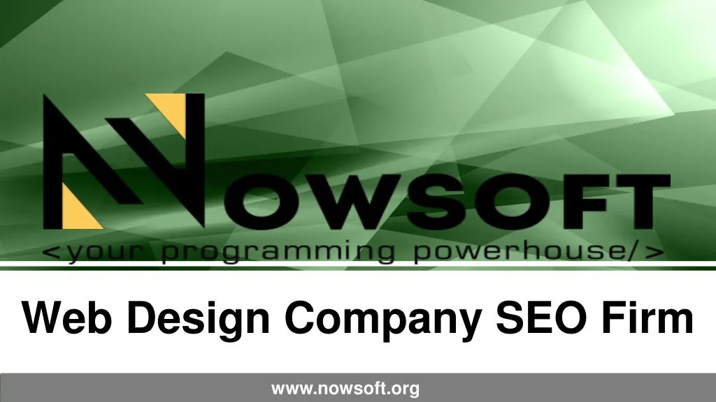 web design company seo firm www nowsoft org
