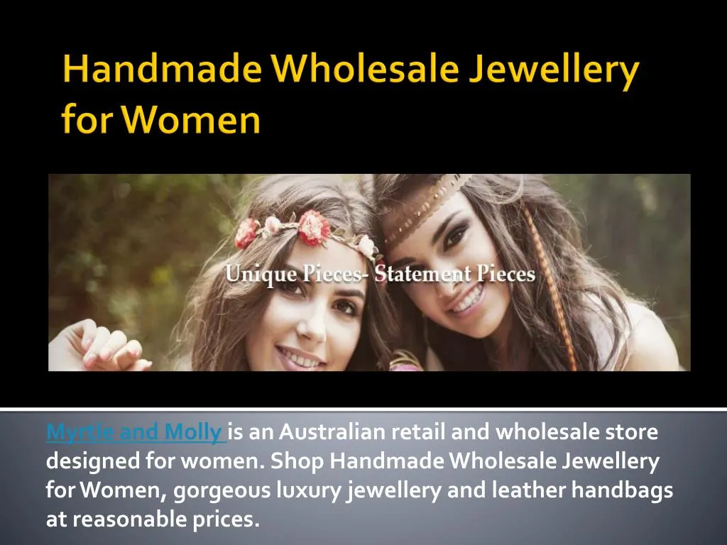 handmade wholesale jewellery for women