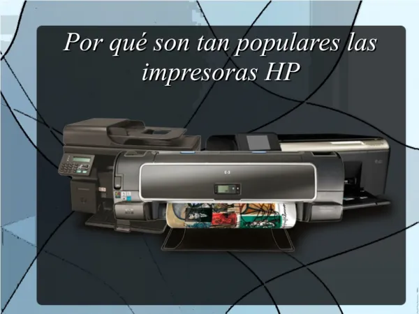 Por qué son tan populares las impresoras HP