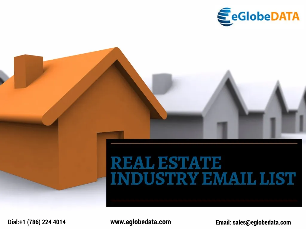 real estate industry email list