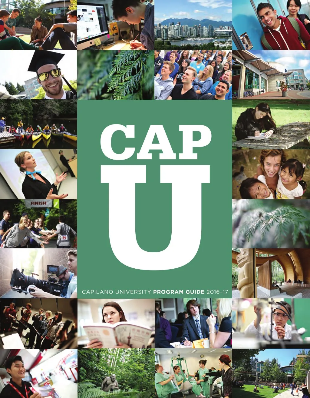 capilano university program guide 2016 17