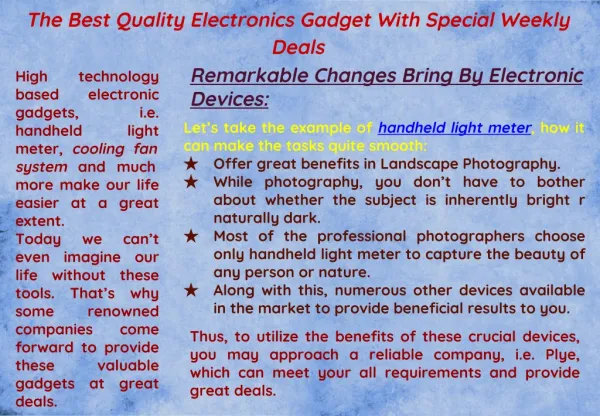 Best Quality Electronics Handheld Light Meter