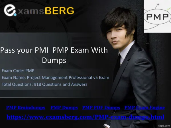 Pass your PMI PMP Exam With (Examsberg.com)