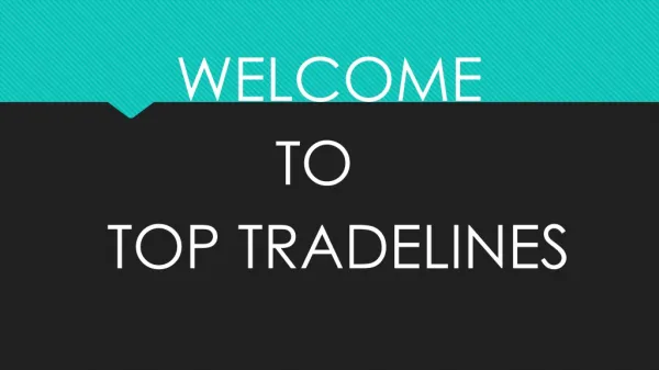 Buy Tradelines Online
