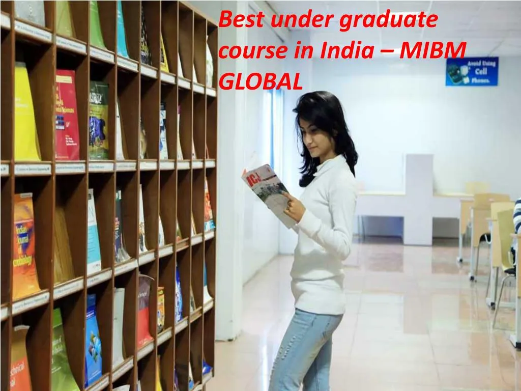 best under graduate course in india mibm global