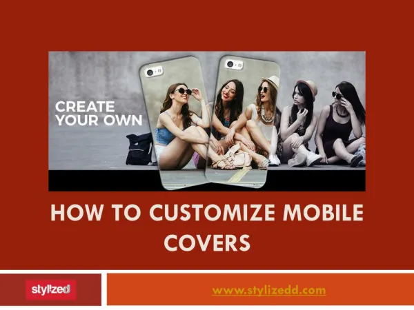 Step-by-step guide to customize mobile covers