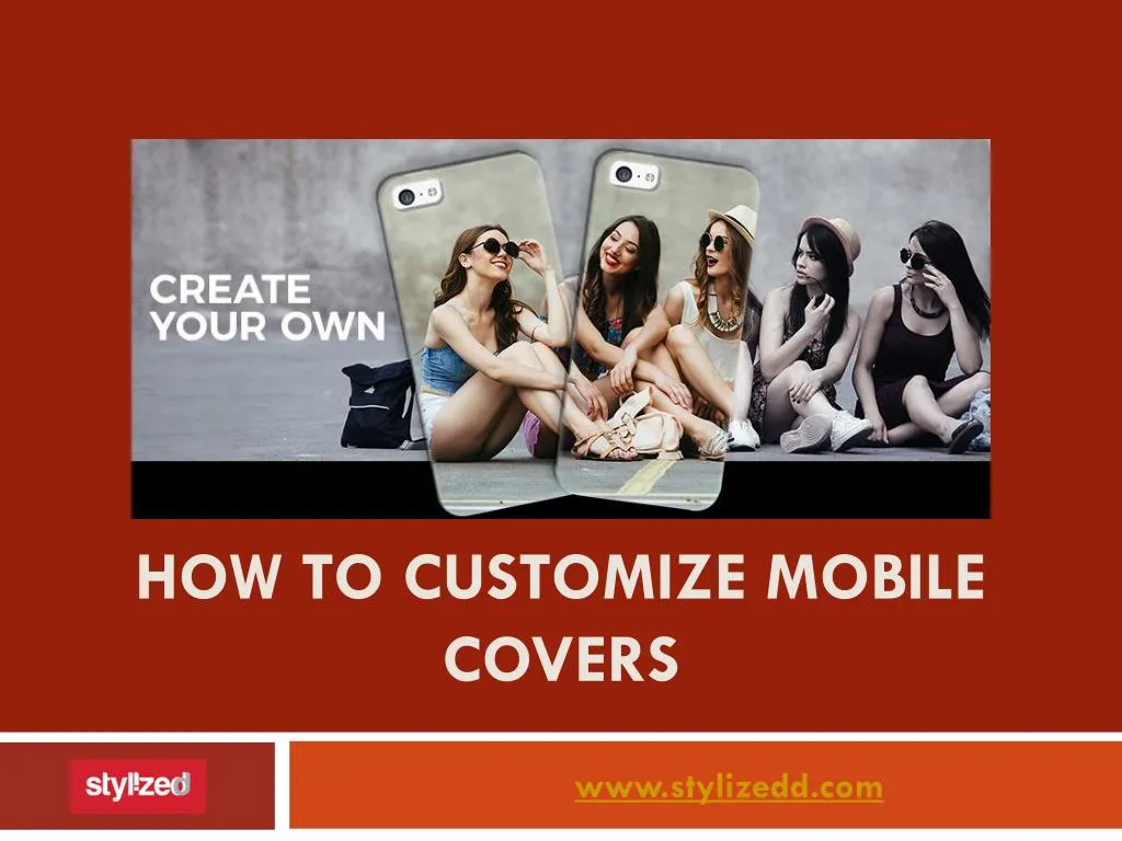 how to customize mobile covers