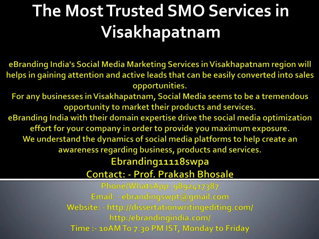 the most trusted smo services in visakhapatnam