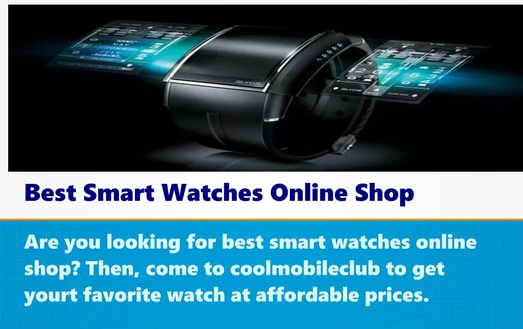 best smart watches online shop