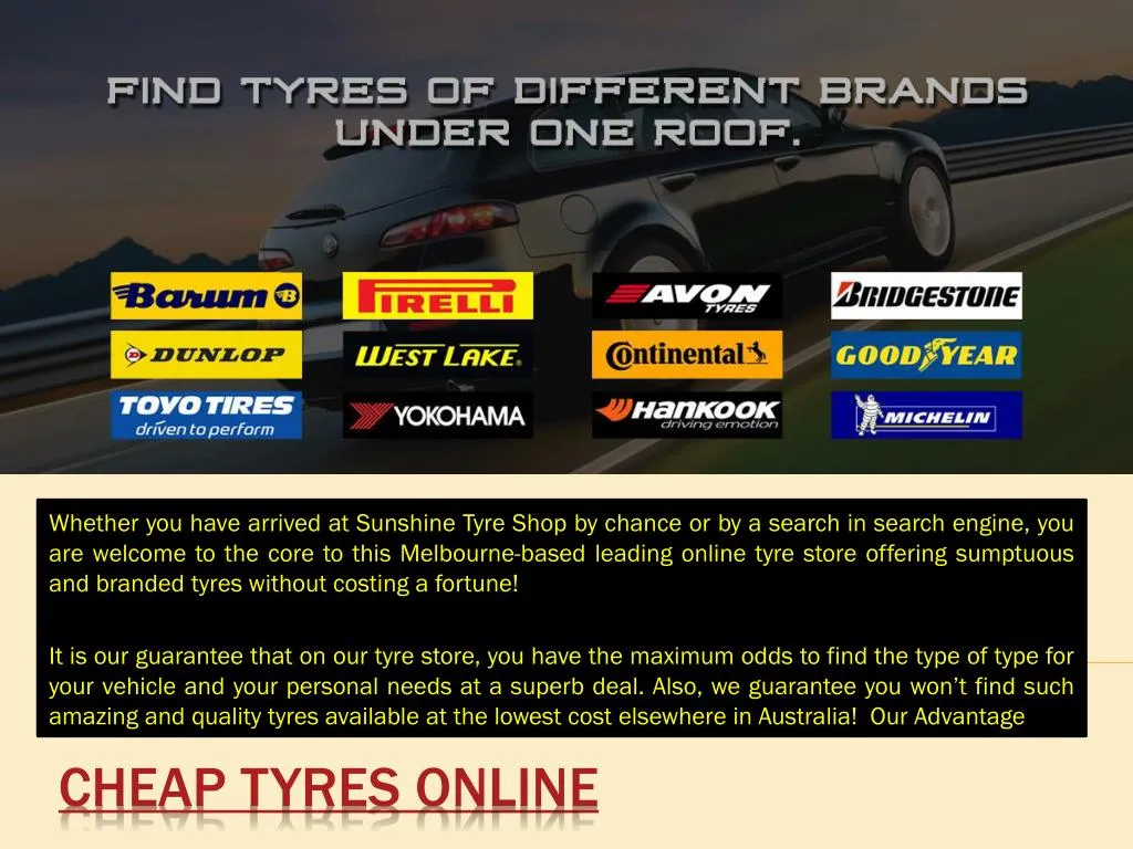 cheap tyres online