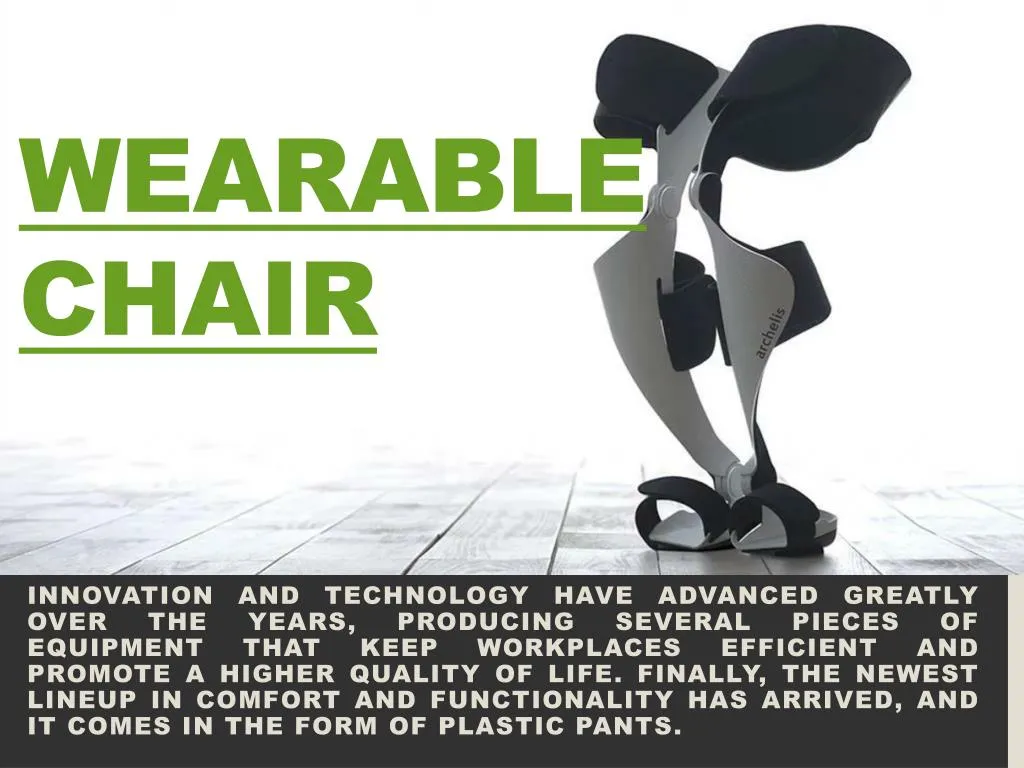 wearable chair