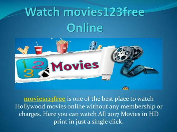 Watch movies123free Online