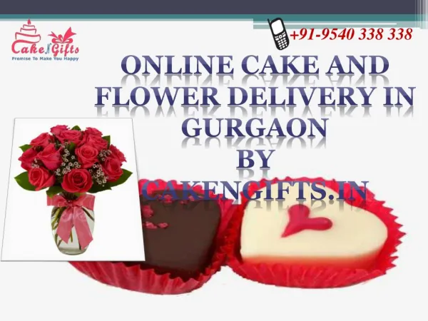 Online Birthday cake and flower delivery in Gurgaon