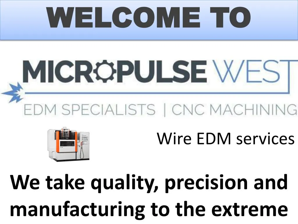 wire edm services