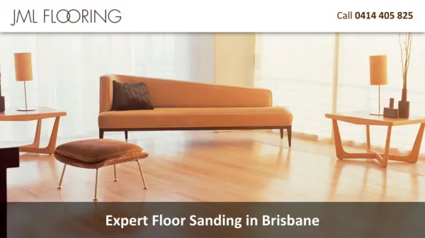 Expert Floor Sanding in Brisbane