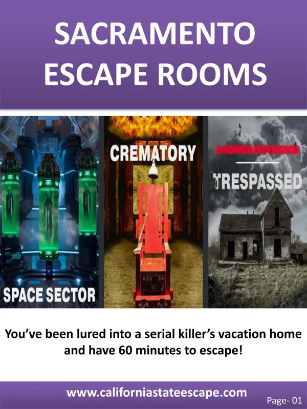 Escape Room Sacramento Price