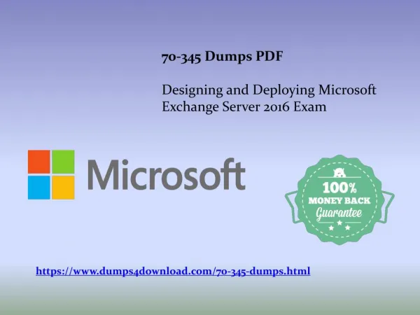 Tips To Prepare 70-345 Exam | Microsoft 70-345 Exam Dumps PDF