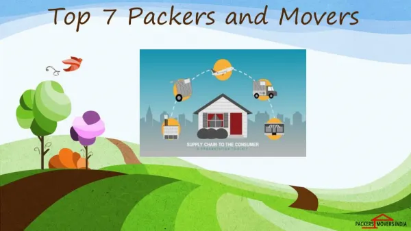 Top 7 packers and movers- Shifting your goods