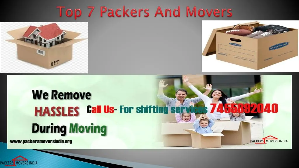 top 7 packers and movers