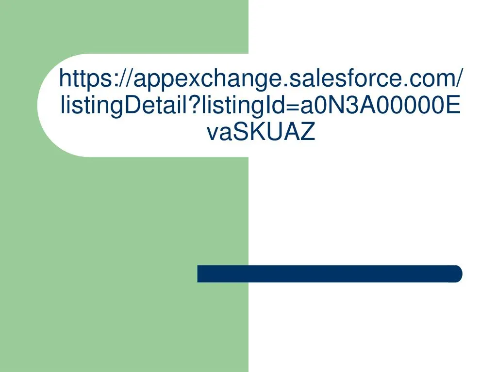 https appexchange salesforce com listingdetail listingid a0n3a00000evaskuaz