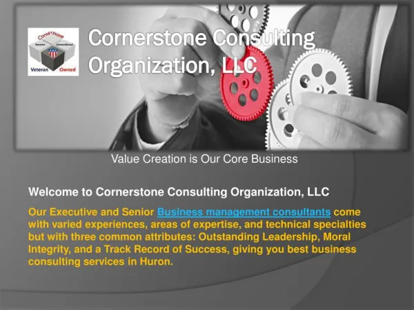 Business consulting services