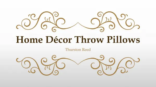 Home Decor Throw Pillows