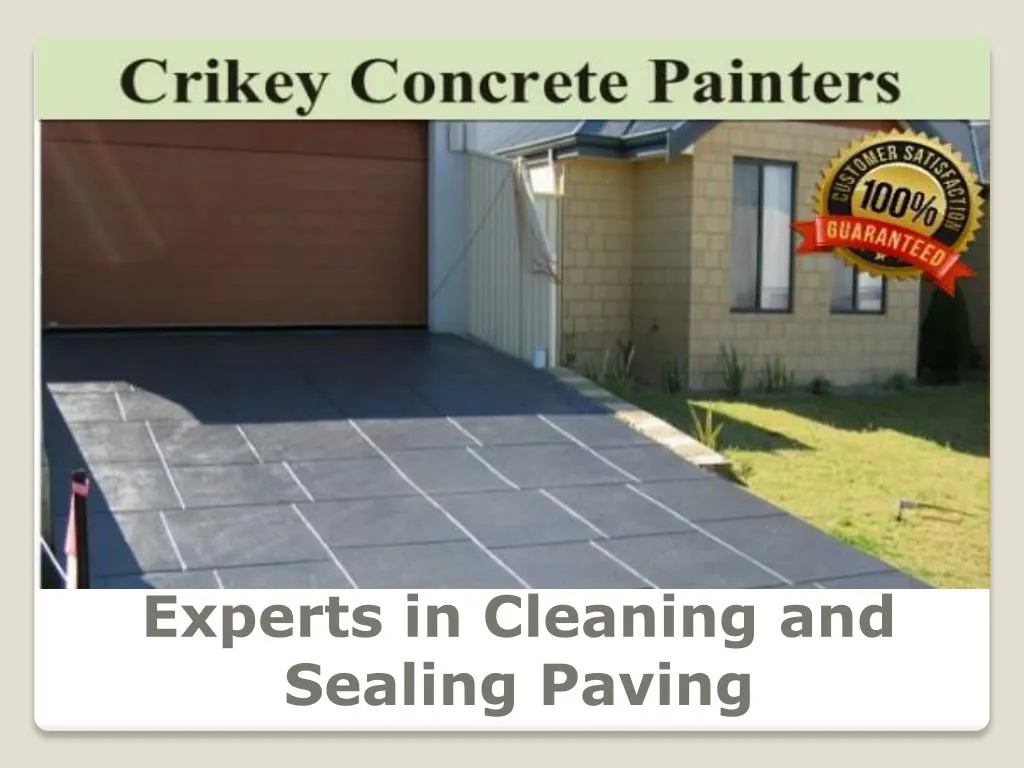 experts in cleaning and sealing paving