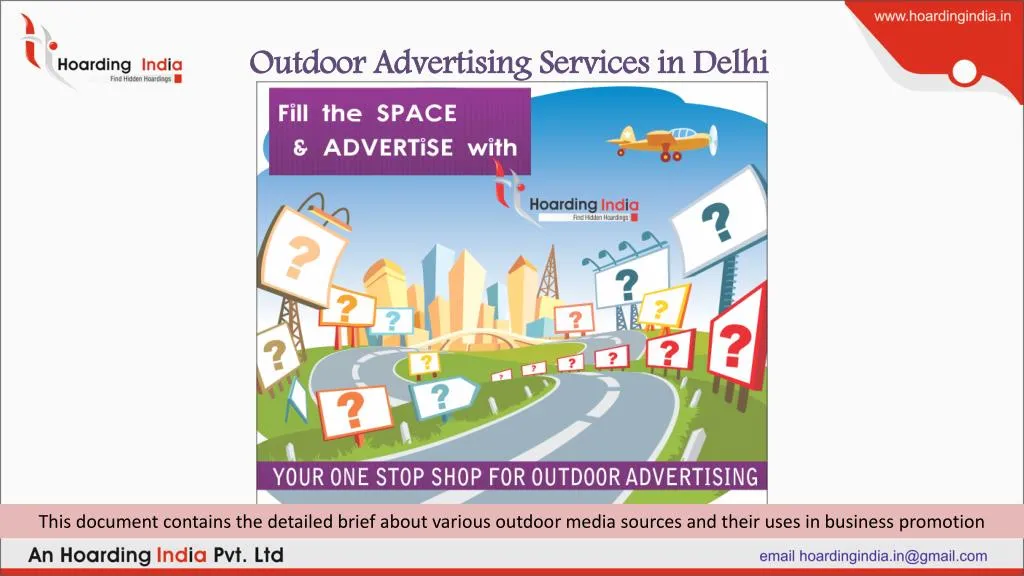 outdoor advertising services in delhi
